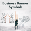 Business Banner Symbols