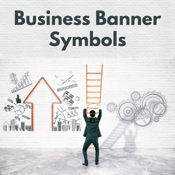 Business Banner Symbols