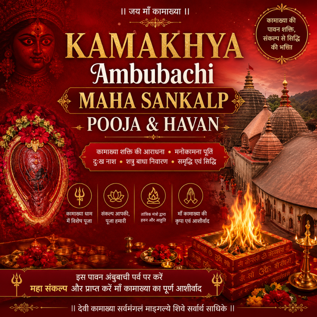 Maa Kamakhya Ambubachi Maha Sankalp Pooja & Havan